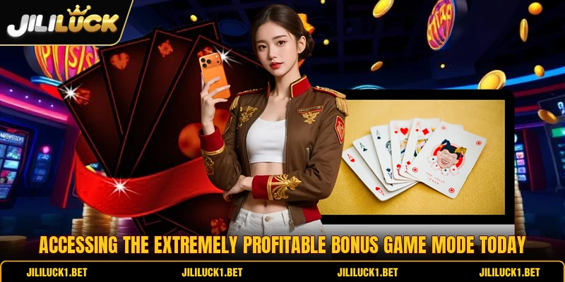 Accessing the extremely profitable bonus game mode today