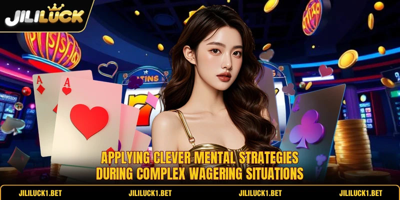 Applying clever mental strategies during complex wagering situations Applying clever mental strategies during complex wagering situations
