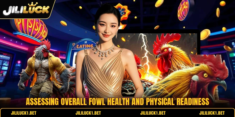 Assessing overall fowl health and physical readiness