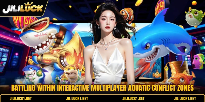 Battling within interactive multiplayer aquatic conflict zones
