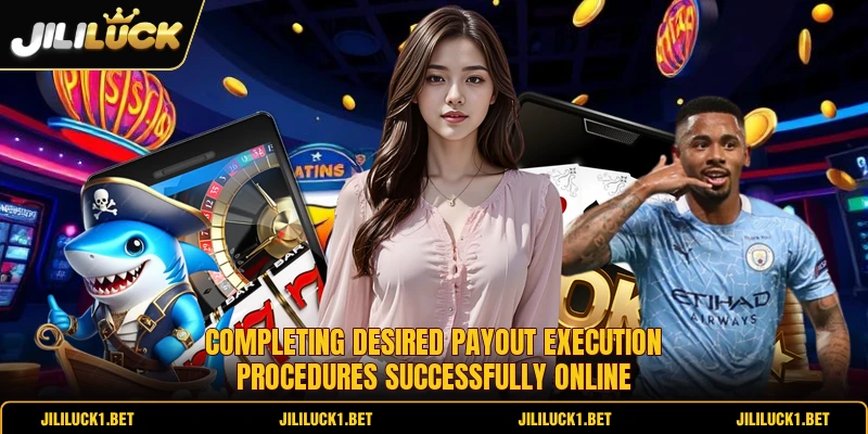 Completing desired payout execution procedures successfully online Completing desired payout execution procedures successfully online