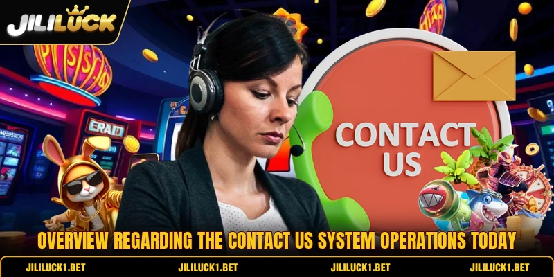 Overview regarding the contact us system operations today Overview regarding the contact us system operations today