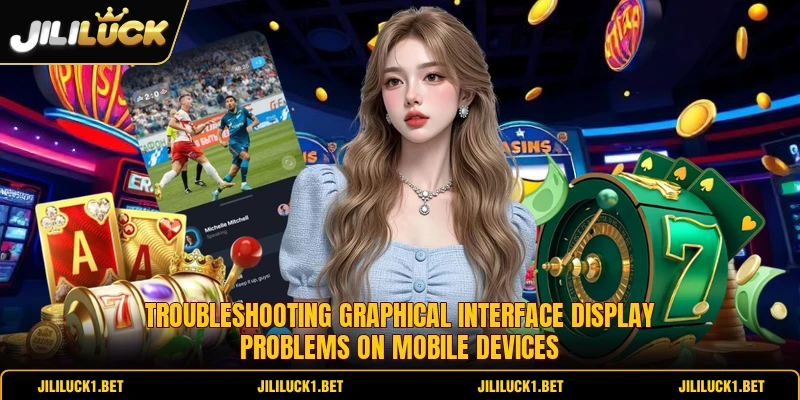 Troubleshooting graphical interface display problems on mobile devices Troubleshooting graphical interface display problems on mobile devices